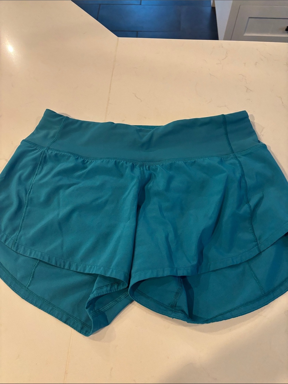 lululemon athletica Teal Athletic Shorts